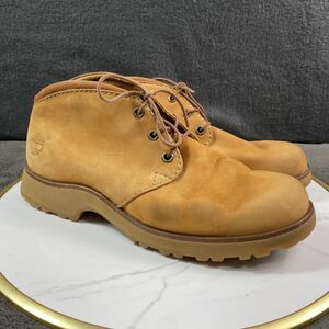 Timberland Hyannis Chukka Boots Womens Size 9 M Brown Leather Suede Ankle Boot